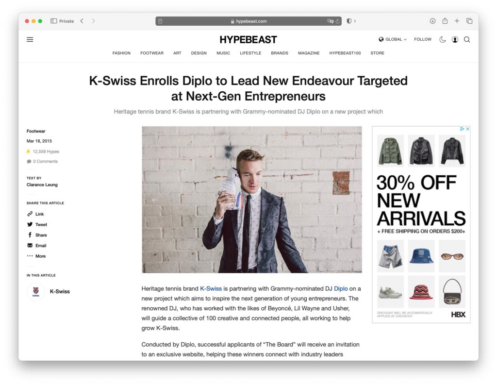 hypebeast-k-swiss-enrolls-diplo-to-lead-new-next-gen-entrepreneurs